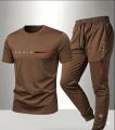 NEW TRENDY 🔥 D T F (STRONG & UNBREAKABLE REFLECTOR PRINTED) SUMMER TRACKSUIT FOR MEN _ SOFT AND COMFORTABLE FABRIC SUMMER TRACKSUIT FOR MEN - PREMIUM T SHIRT AND TROUSER SET PRINTED SUMMER TRACKSUIT FOR MEN_TRACKSUIT FOR BOYS. ( MULTIPLE COLORS). 