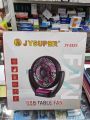 JYSUPER JY-2523 Wireless & Cordless Up-Down Movable USB Table Fan - High Airflow, Low Noise, Personal Cooling Fan for Bedside, Study, Work & Outdoor Use - Energy Efficient & Durable. 