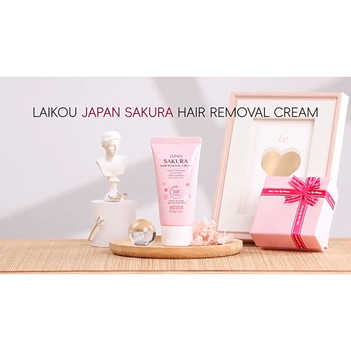 〽️ LAIKOU Japan Sakura Hair Removal Cream - 50g