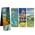 2.5Inch 4PCS Bookmarks with Magnet Book Markers Page Clip for Students Teachers School Home Office Reading Supplies. 