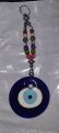 Evil Eye Wall Hanging Glass Blue Eye Charm Home Decor Protection Turkish Gift. 
