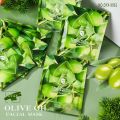 10 Pcs Oyax Olive Oil Face Mask 100% Natural Extracts Organic Plant Essence. 