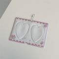 Cute Dual Card Position Photo Card Holder 3inch Couple Photo Protection Cover  Idol Photo Card Holder Pendant Ornaments. 