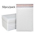 Pearlescent Bubble Mailers Padded Envelopes, Self-Adhesive Waterproof Shipping Bags with Foam Lining for Packaging and Mailing.