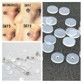 Silicone Fixed O-Ring Piercing Healing Discs Soft Flat Spacer Washer Anti Hyperplasia Anti-sagging for Nose Ear Cartilage. 