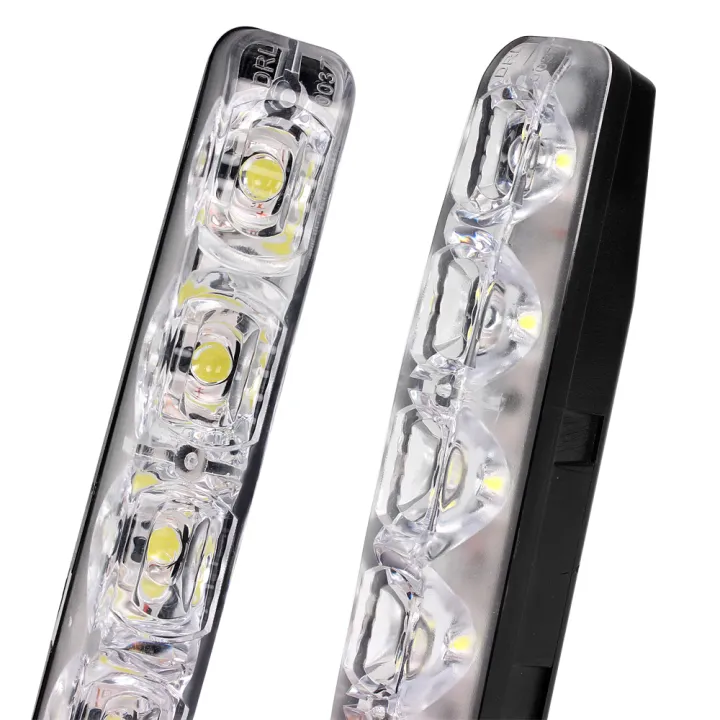 LEEPEE%201%20Pair%20DRL%20LED%20Car%20Daytime%20Running%20Lights%206%20LEDs%20DC%2012V%20Auto%20Fog%20Light%20Driving%20Lamps%20Car-syling%20Super%20Bright%20-%20Image%203