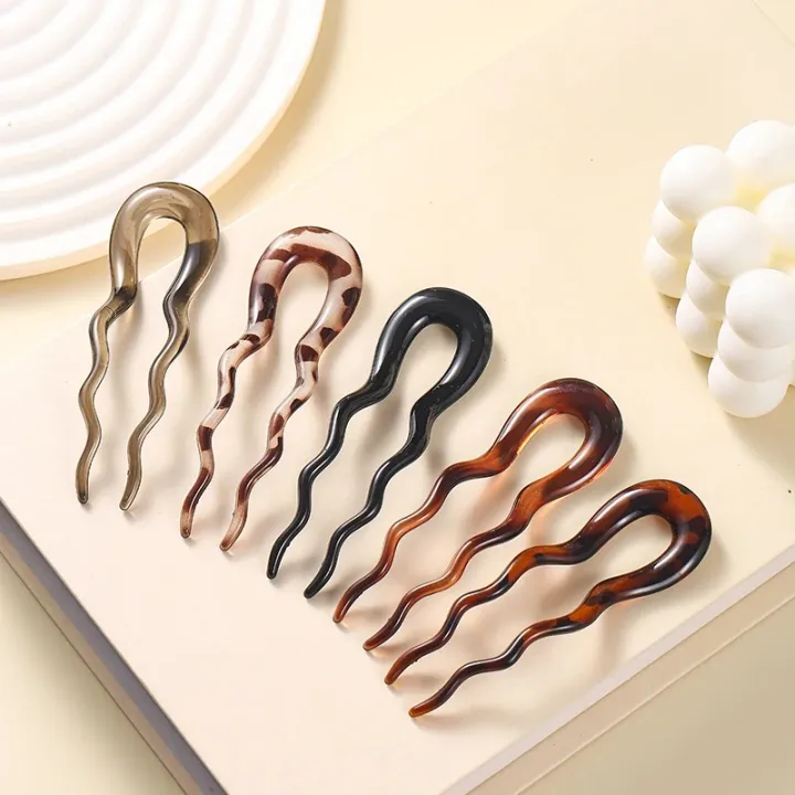 U-Shaped%20Hair%20Fork%20Fashion%20Tortoiseshell%20Acetate%20Acrylic%20Hairpin%20Geometric%20Headwear%20Hair%20Sticks%20Women%20Girls%20Hair%20Accessories%20-%20Image%207