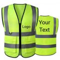 Custom Logo High Visibility Safety Vest - Reflective Safety Jacket for Workers

Reflective outdoor vest Fluorescent safety vest Reflective safety apparel safety clothing Reflective waistcoat Safety vest with pockets Reflective vest for construction. 