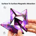 3D Dreamy Changeable Magnetic Magic Square Infinite Flippig Geometry Puzzle Game Antistress Fidget Toy Children Birthday Gift. 