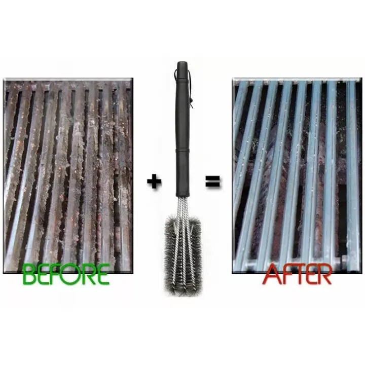 Grill%20Cleaning%20Brush%20BBQ%20Tool%20Grill%20Brush%203%20Stainless%20Steel%20Brushes%20In%201%20Cleanin%20Bbq%20Accessories%20Best%20Cleaner%20Barbecue%20-%20Image%204