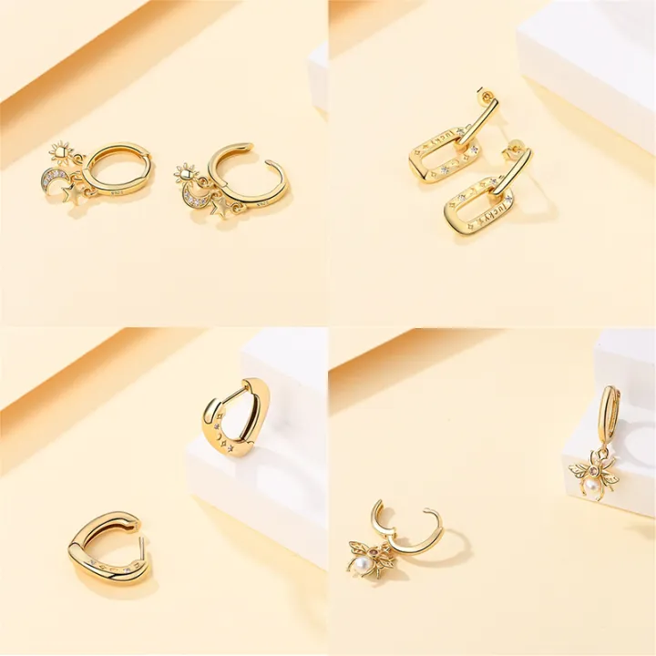New%20in%20925%20Silver%20Color%20Gold%20Pearl%20Bee%20Irregularity%20Star%20Moon%20Earrings%20For%20Women%202024%20Trending%20Fashion%20Jewelry%20Birthday%20Gifts%20-%20Image%203