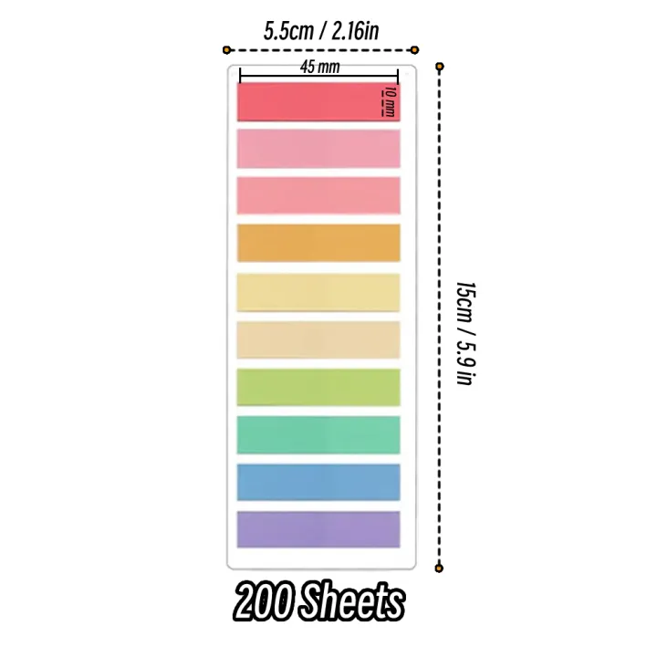2400S%20Transparent%20Colorful%20Index%20Creative%20Memo%20Pads%20Office%20School%20Stationery%20Self-Adhesive%20Stickers%20Sticky%20Note%20Pads%20-%20Image%202