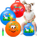Bounce Rubber Hop Jumping & Bouncing Ball for Boys Girls Toys | Indoor & Outdoor | Best Gift Balls for Kids -Big (Size 36cm / 14 Inch,Multicolour). 