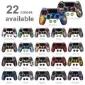 Silicone Case For PS4 Controller Cover For dualshock 4 Gamepad joystick Skin For PS4 Accesorios 2 thumbsticks Grips Caps. 