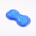 Transparent Silicone Mouse Pad,wrist Guard,crystal Keyboard Hand Rest, Waterproof and Anti-slip Wrist Pad for Both Men and Women.
