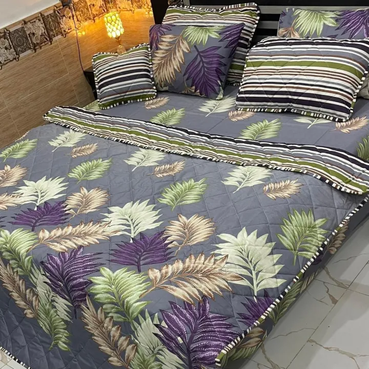 Haus & Kinder Queen Size Cotton Bedsheet Set – 90x100 Inches With 2 Pillow Covers (144 TC) - View #11