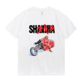 Shakira T Shirt Akira Shotaro Kaneda Motorcycle Japan Anime T-shirts Tokoyo Funny Oversized Streetwear Tee Shirt Men Women Tops. 