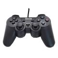 GAMING CONTROLLER JOYSTICK FOR PC - FOR GAMING PC - WIRED USB 2.0 BLACK GAME PAD. 