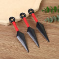 3pcs Anime Darts Ninja Akatsuki Cosplay Hatake Kakashi Uchiha Sasuke Kunai Shuriken Throwing Weapon Props Toy Gift. 