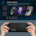 JYS-SD009 Steam Deck Protective Case Kit: TPU Case + Stand + Trackpad & Back Button Stickers – Full Protection for the Console. 