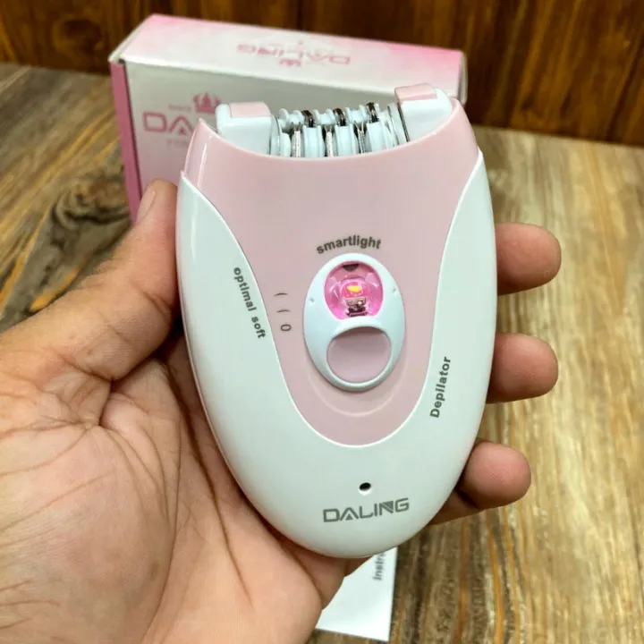 DALING%20DL-6032%20Epilator%20for%20Women,%20Cordless%20Facial%20Hair%20Removal%20with%20LED%20Light,%202%20Speeds,%20Electric%20Trimmer%20Tweezer%20for%20Face%20Legs%20Arms%20Underarm%20Armpit%20Bikini,%20Painless%20Smooth%20Glide%20Mini%20Epilator%20Shaver%20for%20Travel%20-%20Daling%20Ladies%20Hair%20Shaver%20-%20Image%202
