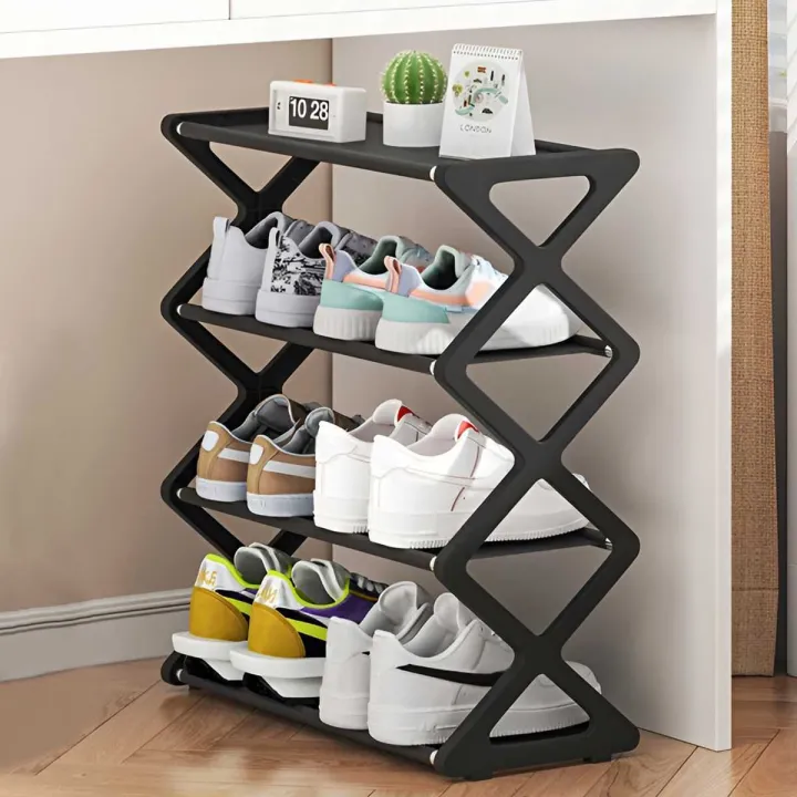 Four-layer%20multifunctional%20home%20storage%20folding%20shoe%20rack,%20space-saving%20and%20easy-to-assemble%20storage%20organizer%20-%20Image%206