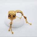 Gold Design D Baliya Gold plated Long lasting Best Quality earrings For Girl And Women. 
