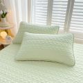 Comfortable Cotton clip Pillow Cover Isolation layer Anti Mite Pillow core protection Head oil Waterproof Pillowcase.