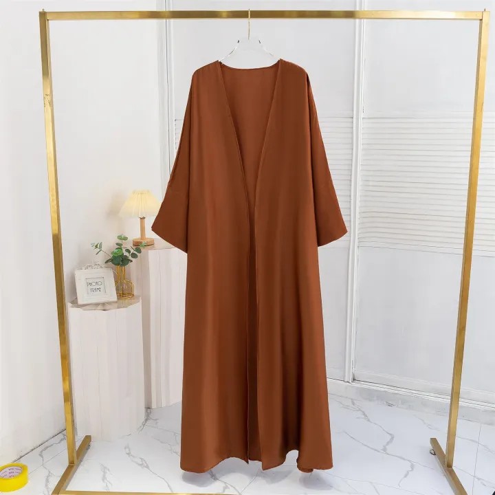 Muslim%20Open%20Front%20Abaya%20Long%20Sleeve%20Ramadan%20Maxi%20Length%20Dress%20Women's%20Clothing%20Cardigan%20Abayas%20Wearout%20Kaftans%20Women%20Jilbabs%20-%20Image%207