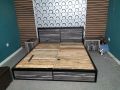 double bed made with uv. 