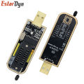 CH341A/CH341B 24 25 Series EEPROM Flash BIOS USB Programmer Module SOIC8 SOP8 Test Clip For EEPROM 93CXX / 25CXX / 24CXX DIY KIT. 