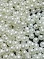 25 Pcs 12mm Plastic White Big Lightweight Pearl Beads for Jewelry Making DIY Bracelet Necklace Earrings Crafting Embroidery Etc. 