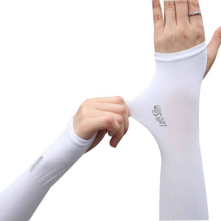 UV%20Solar%20Arm%20Sleeves%20Woman%20Men%20Cycling%20Fingerless%20Gloves%20Cool%20Muff%20Summer%20Ice%20Silk%20Elastic%20Arm%20Cover%20Driving%20Anti-Sunburn%20Sleeve%20-%20Image%203