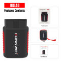KONNWEi Car OBD2 Scanner Bluetooth Connection APP Control EPB/DPF/OiL/BMS Reset Function Fault Code View Car OBD Diagnostic Tool. 