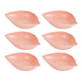 6PCS Wheat Straw Seasoning Dish Household Kitchen Creative Dipping Snack Dish Plastic Small Plate Tableware. 