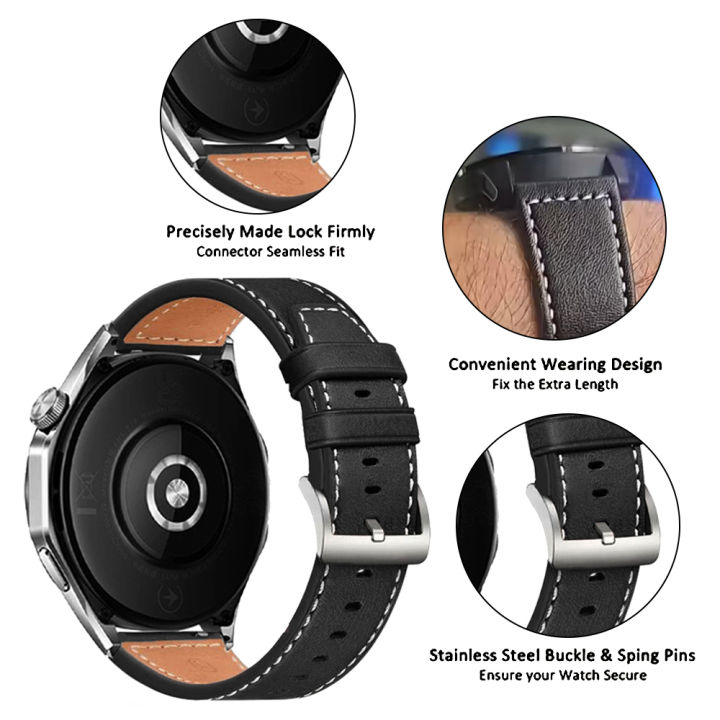 20mm%2022mm%20Leather%20Watch%20Band%20For%20Huami%20%20BALANCE%202%20Sports%20Strap%20%20Bip%206%205/Active%202%20Replacement%20Wristband%20Accessories%20-%20Image%206