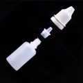 50pcs Dropper Bottles Squeezable Eye Drop Bottle Empty Plastic Liquid Eyedrops Vial 6ml/12m. 