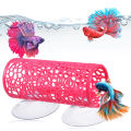 Aquarium Fish Tunnel Toys Betta Fish Tunnel Hideouts & Playground Caves for Betta Guppies & Bottom Feeders.