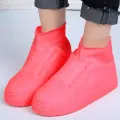 1 Pair Waterproof Non-slip Silicone Shoe High Elastic Wear-resistant Unisex Rain Boots for Outdoor Rainy Day Reusable Shoe Cover. 