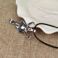 Artist Singer Michael Jackson BAD Necklace Rock Roll Everlasting Classic MJ Pendant Hot Charm Punk Jewelry Men Women .