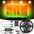 Ambient Android TV PC Dream Screen Color Sync 5V USB LED Strip Computer Monitor Backlight Addressable WS2812b LED Strip 1-5m Set. 
