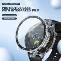 Tempered Glass+PC Case for Huawei Watch GT 4 46mm 41mm / GT4 46 41 mm Smart Watch Accessories Full Cover Protective Hard Cases. 