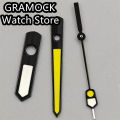 GRAMOCK NH35 Hands Set Black Yellow White Watch Hands Green Luminous For NH35 NH36 NH38 NH70 NH72 Movement Watches Pointers. 