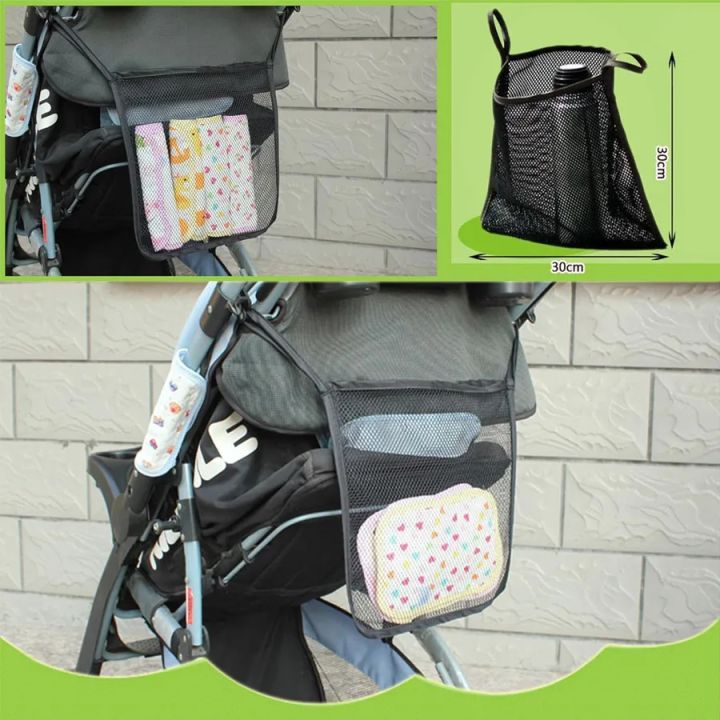 Baby%20Stroller%20Mesh%20Bag%20Black%20Perspective%20Mesh%20Organizer%20Hanging%20Bag%20Portable%20Bottle%20Snack%20Storage%20Bag%20Stroller%20Accessories%20-%20Image%204