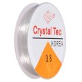 Elastic Stretch Silicon Elastic Thread - 0.8 Crystal Tec. 