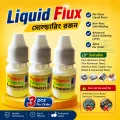 Powerful Rosin Soldering Agent No-Clean Flux White Stainless Steel Plate 18650 Battery Welding Water Flux.