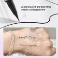 Dezone Lower Eyelashes Stamp Pen Waterproof Sweatproof Korean Makeup Cosmetics Natural-looking Eyelash 3 In 1. 