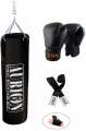 Aurion by 10Club Unfilled Punching Bag with Boxing Glove 12 Oz Hand wraps Hanging Bag Hanging Bag  (4Ft, 48 inch). 