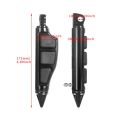 Motorcycle CNC Foot Pegs Footrest For Harley Sportster Iron XL 883 1200 Touring Custom Dyna Fat Bob Softail Fat Boy Street 750. 