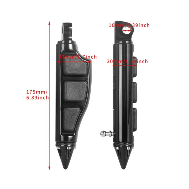 Motorcycle%20CNC%20Foot%20Pegs%20Footrest%20For%20Harley%20Sportster%20Iron%20XL%20883%201200%20Touring%20Custom%20Dyna%20Fat%20Bob%20Softail%20Fat%20Boy%20Street%20750%20-%20Image%205